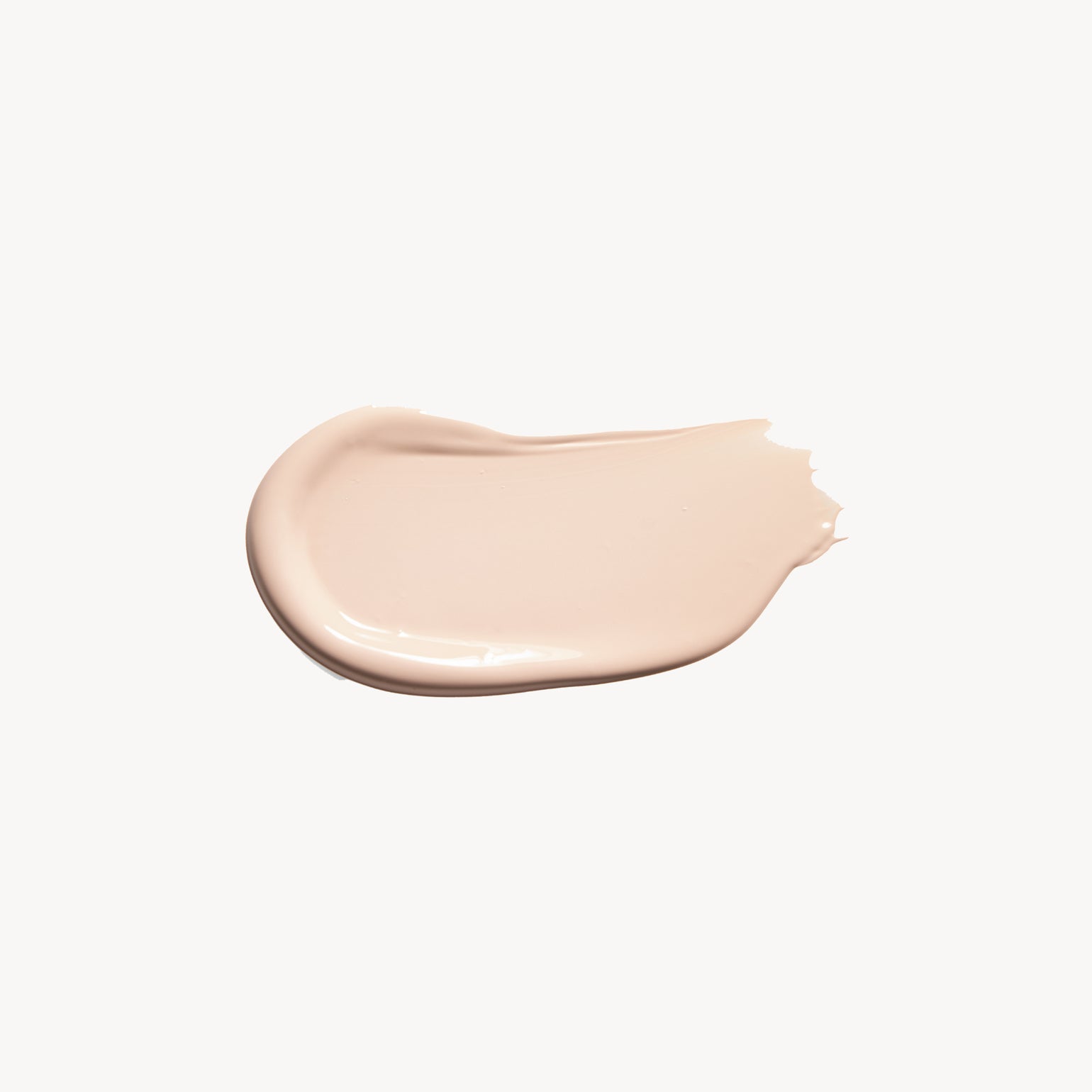 Swatch du Revitalize Hydra Concealer de RMS Beauty, couleur C02, une teinte claire à sous-ton neutre. Idéal pour un teint frais et unifié.