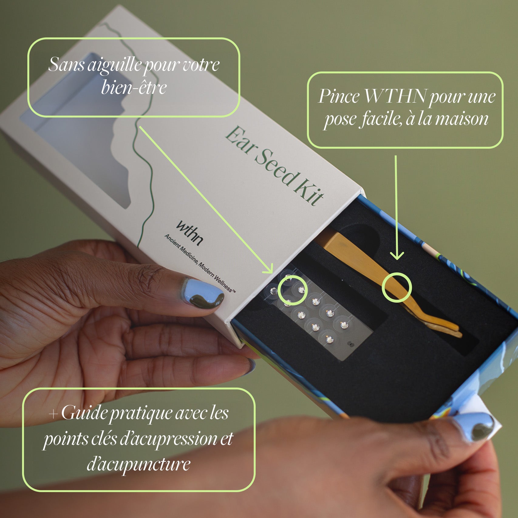 Kit d'Acupression Auriculaire : Ear Seeds