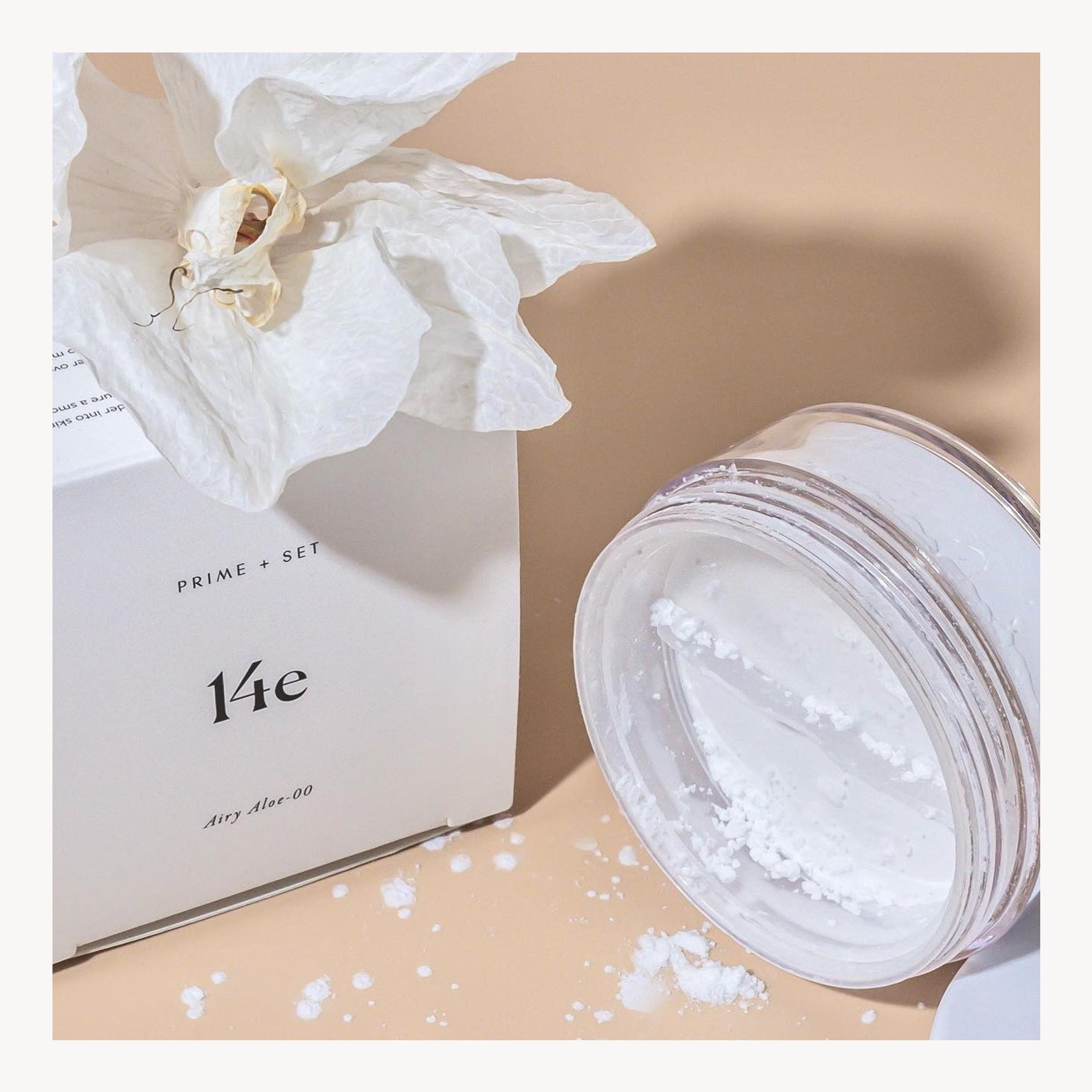 Aloe Nourish Prime + Set Powder - 14e cosmetics