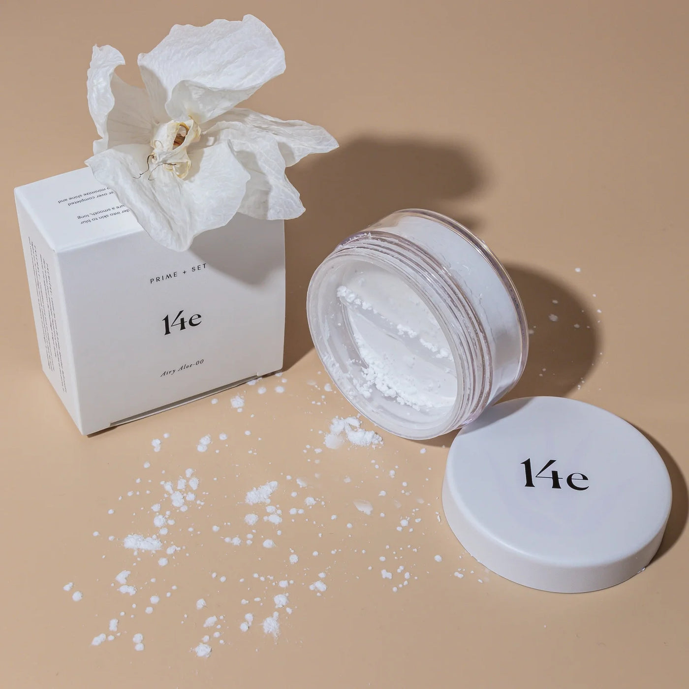 Aloe Nourish Prime + Set Powder – 14e Cosmetics