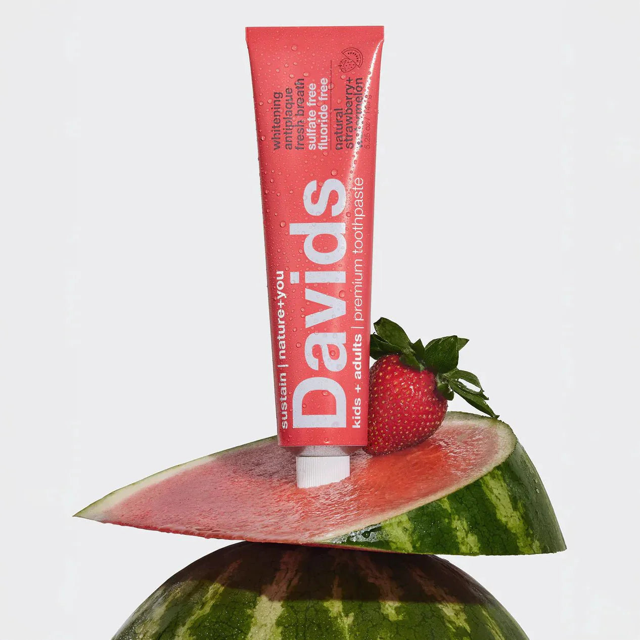 Davids Kids + adults premium Toothpaste - Strawberry Watermelon – Davids