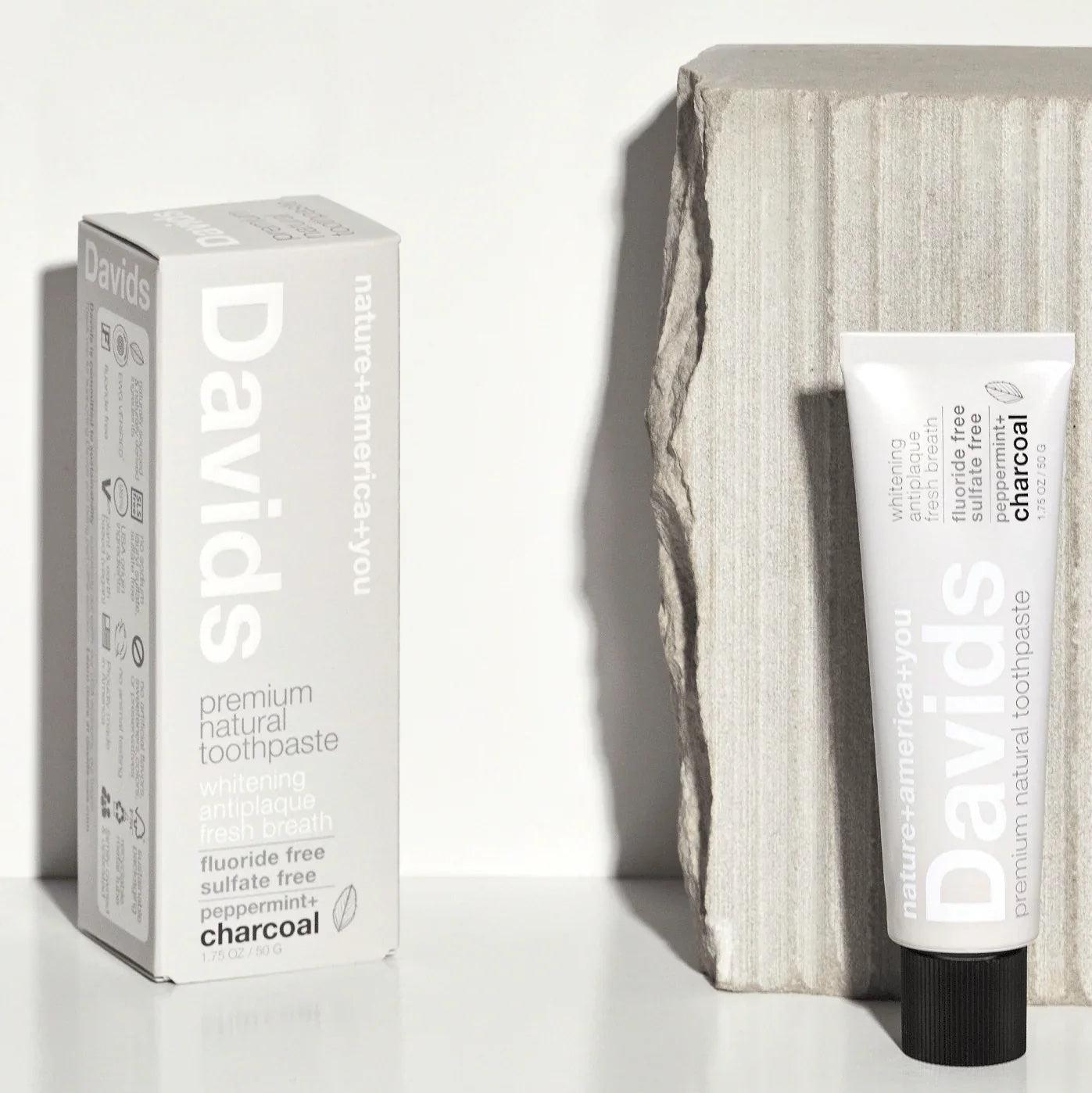 Davids Premium Toothpaste - Charcoal+Peppermint – Davids