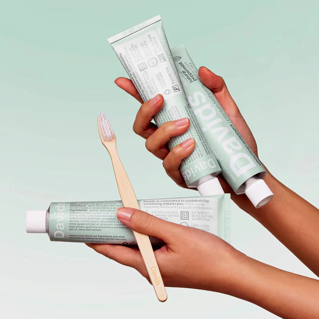 Davids Premium Toothpaste - Peppermint – Davids
