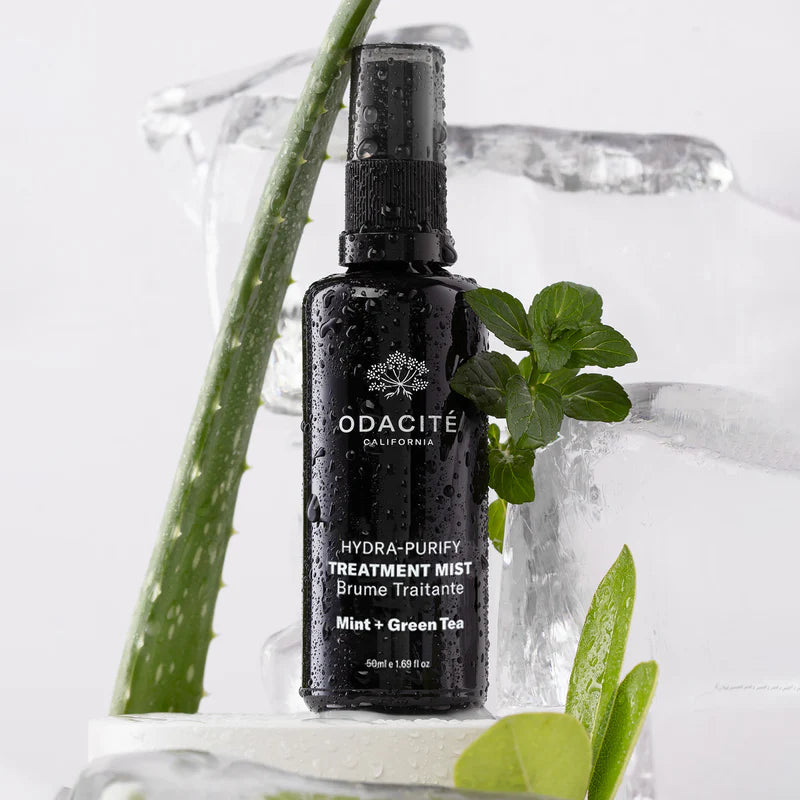 Brume Traitante Hydra-purifiante Menthe + Thé Vert – Odacité