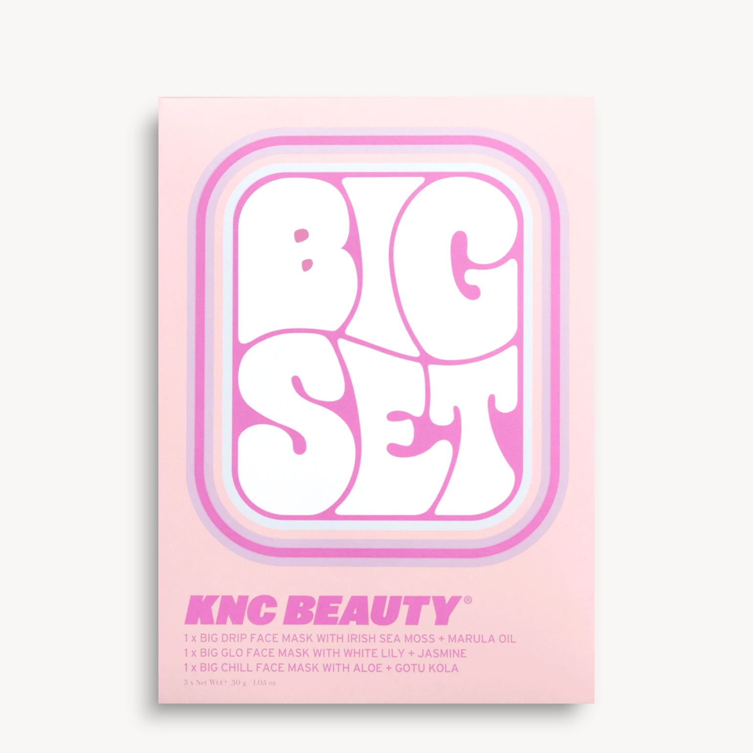 Big Set : Masque bio-cellulose - KNC Beauty