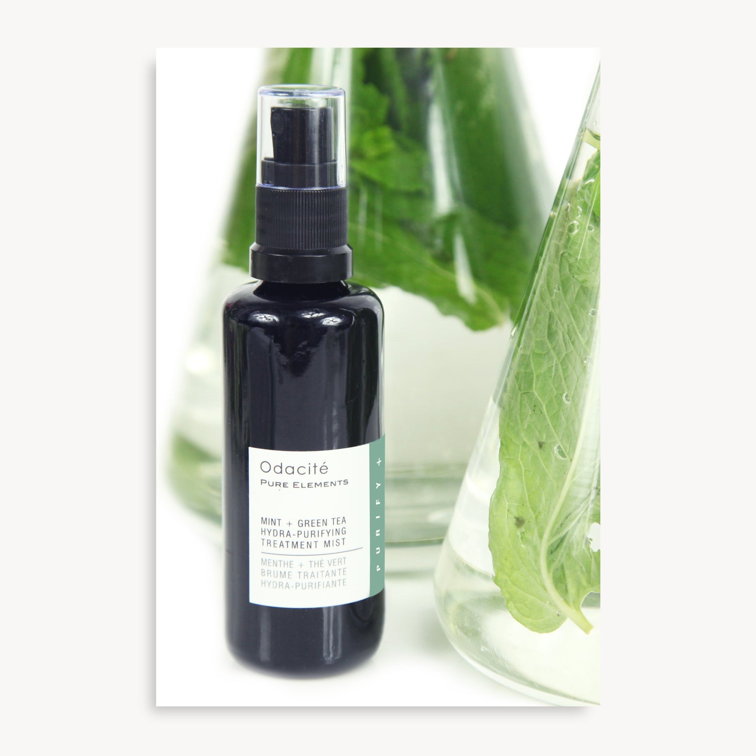 Brume Traitante Hydra-purifiante Menthe + Thé Vert - Odacité