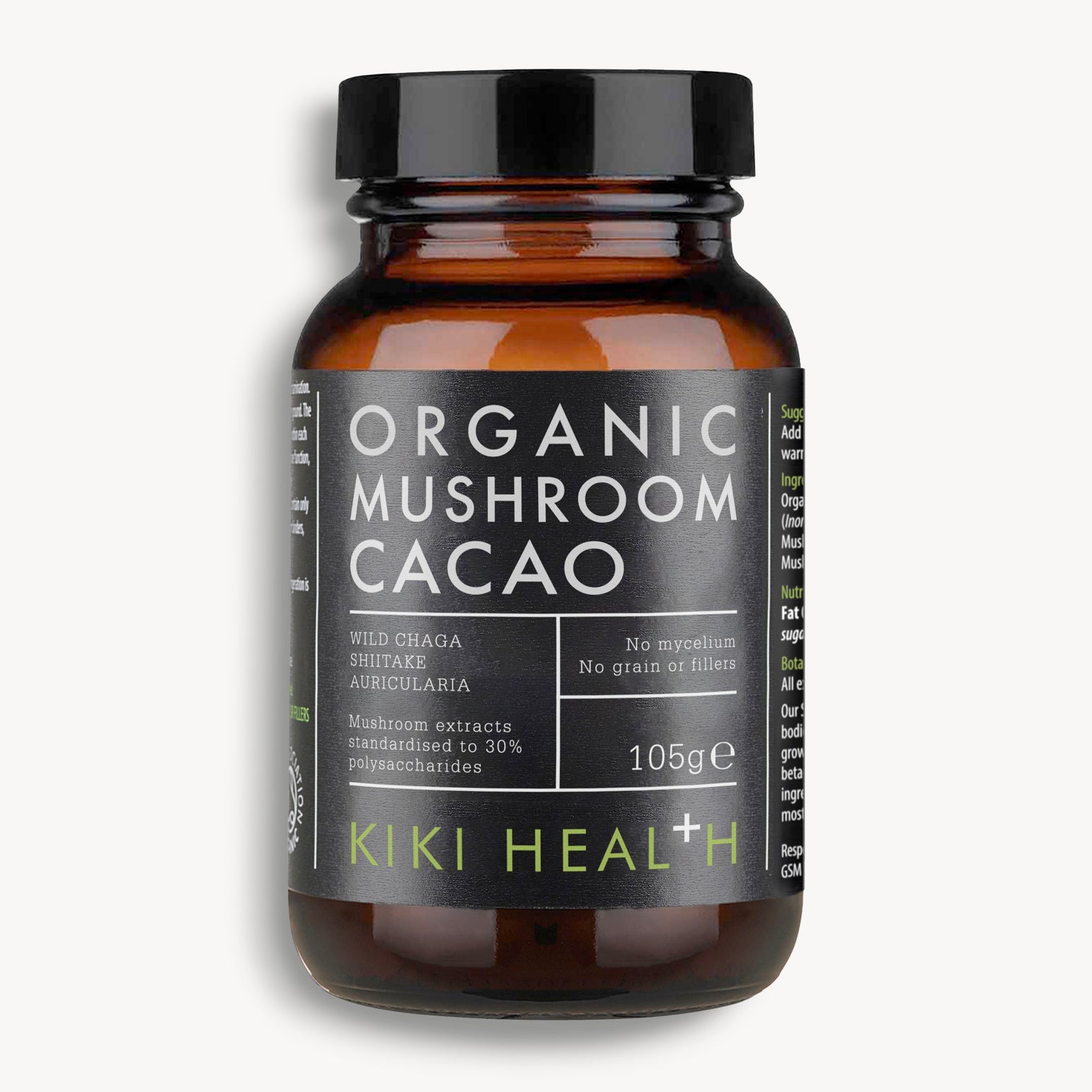 Cacao + Champignons Adaptogènes - Kiki Health