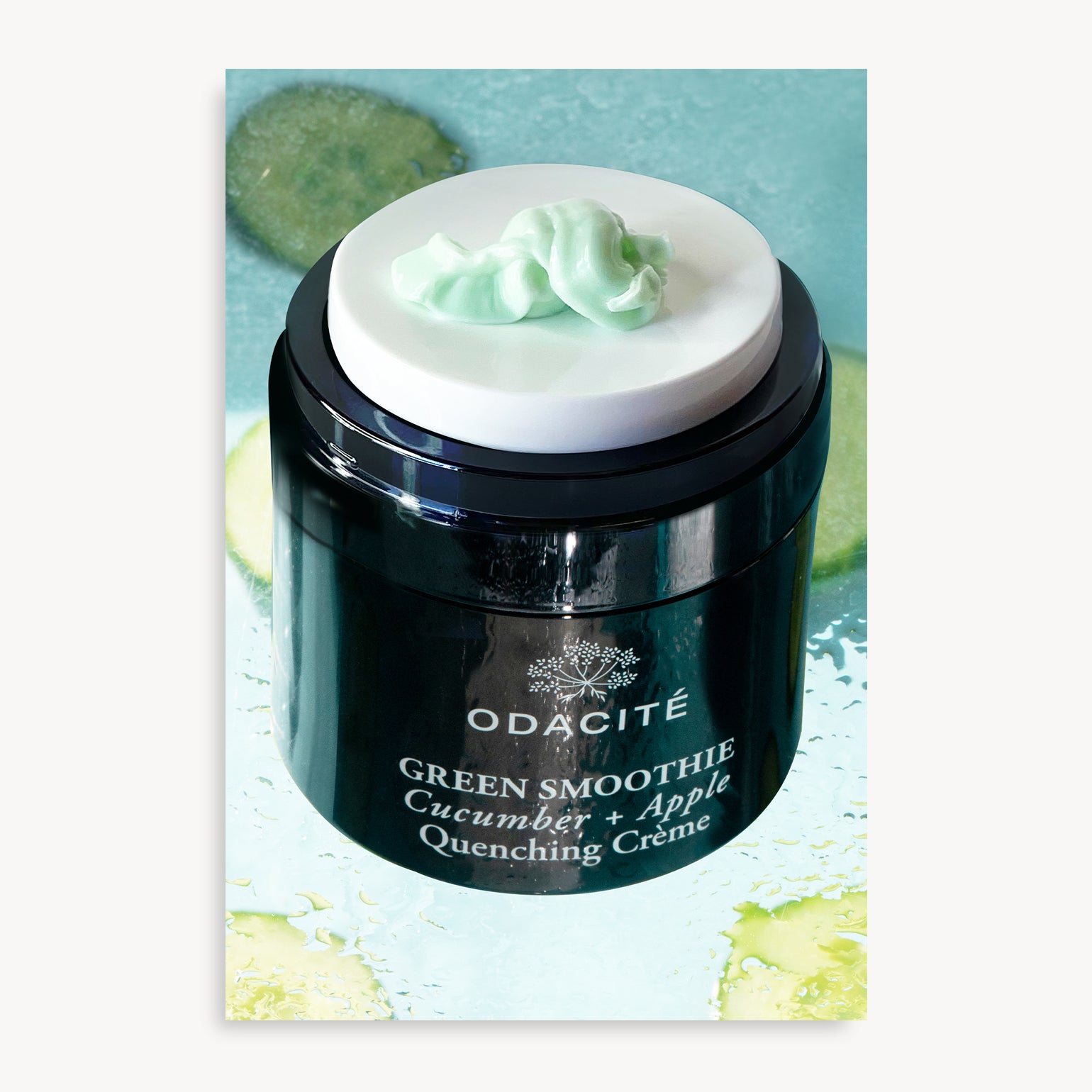 Crème Désaltérante Green Smoothie Concombre + Pomme - Odacité