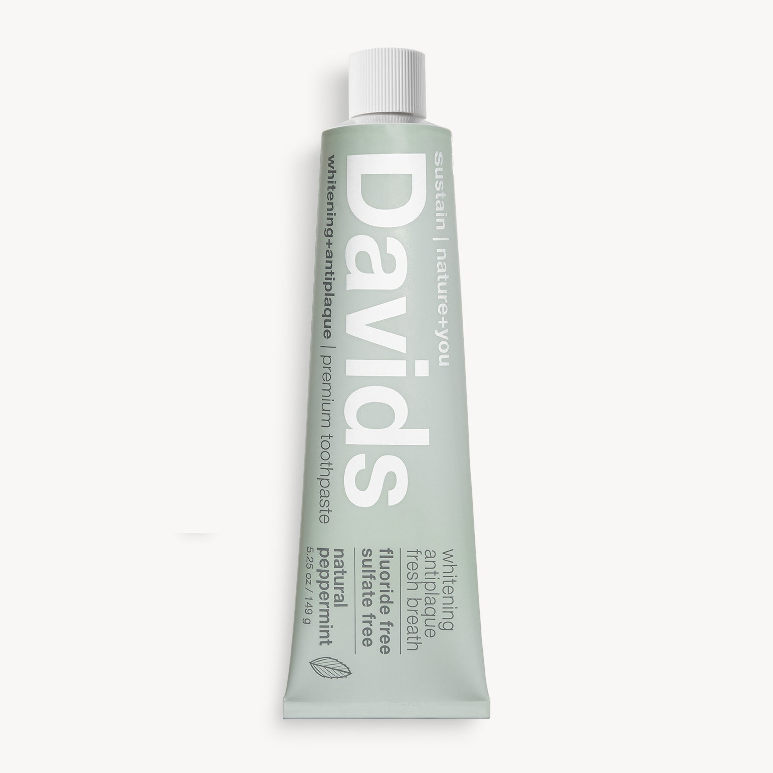Dentifrice Naturel Premium - Menthe Poivrée - Davids - 149g
