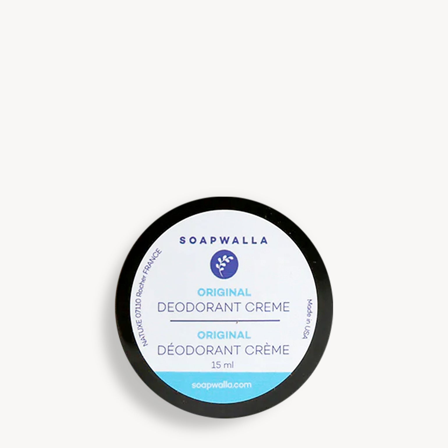 Déodorant bio crème - Soapwalla - 15g