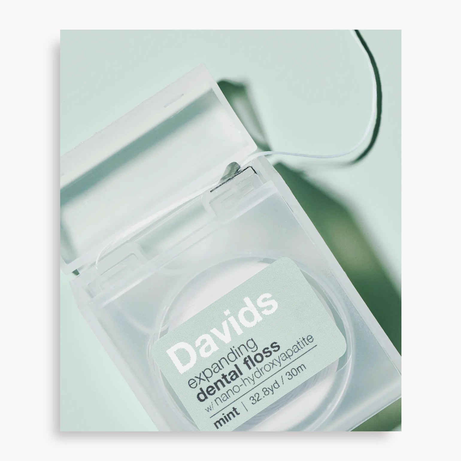 Fil dentaire extensible - Menthe - Davids