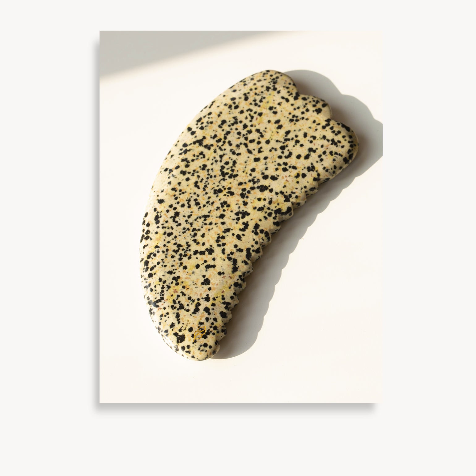 Gua Sha pour le Corps Jaspe Dalmatien - Bazar Bio Tools