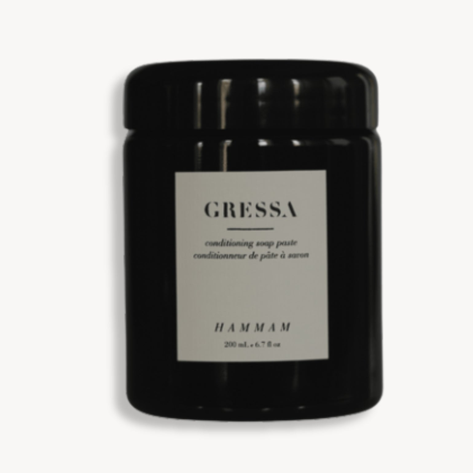 Hammam de GRESSA SKIN. Pâte de savon, soin de hammam exfoliant et nettoyant corps. 200ml.
