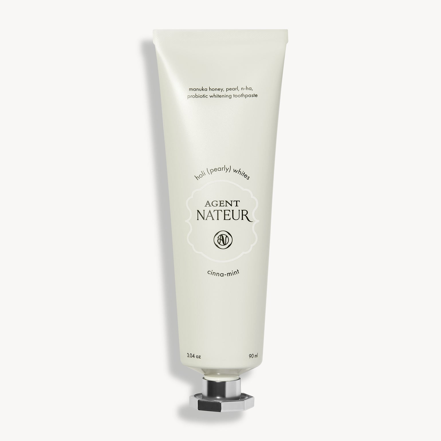 Holi (pearly) whites probiotic whitening toothpaste - Agent Nateur