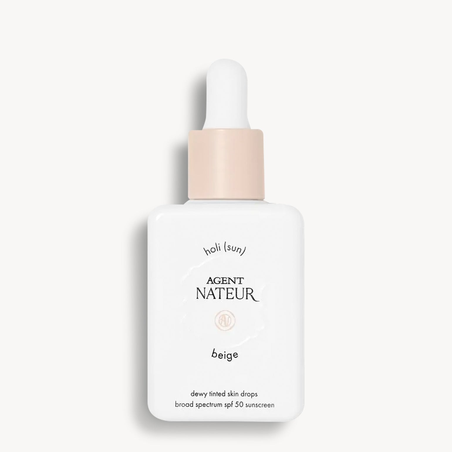 Holi (sun) Dewy Tinted Skin Drops SPF50 - Agent Nateur - Beige