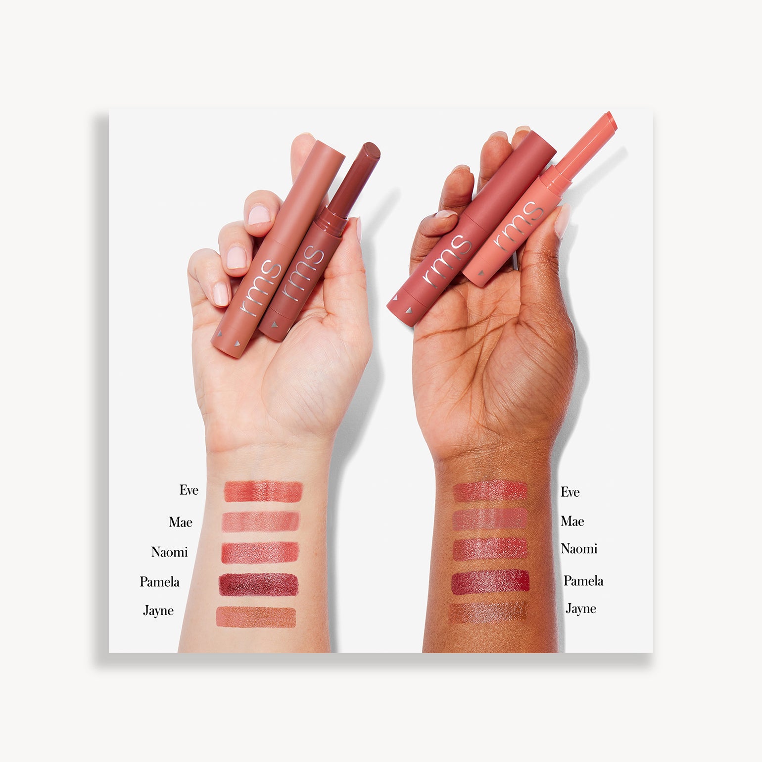 Legendary Serum Lipstick : The Nudes - RMS Beauty - Jayne