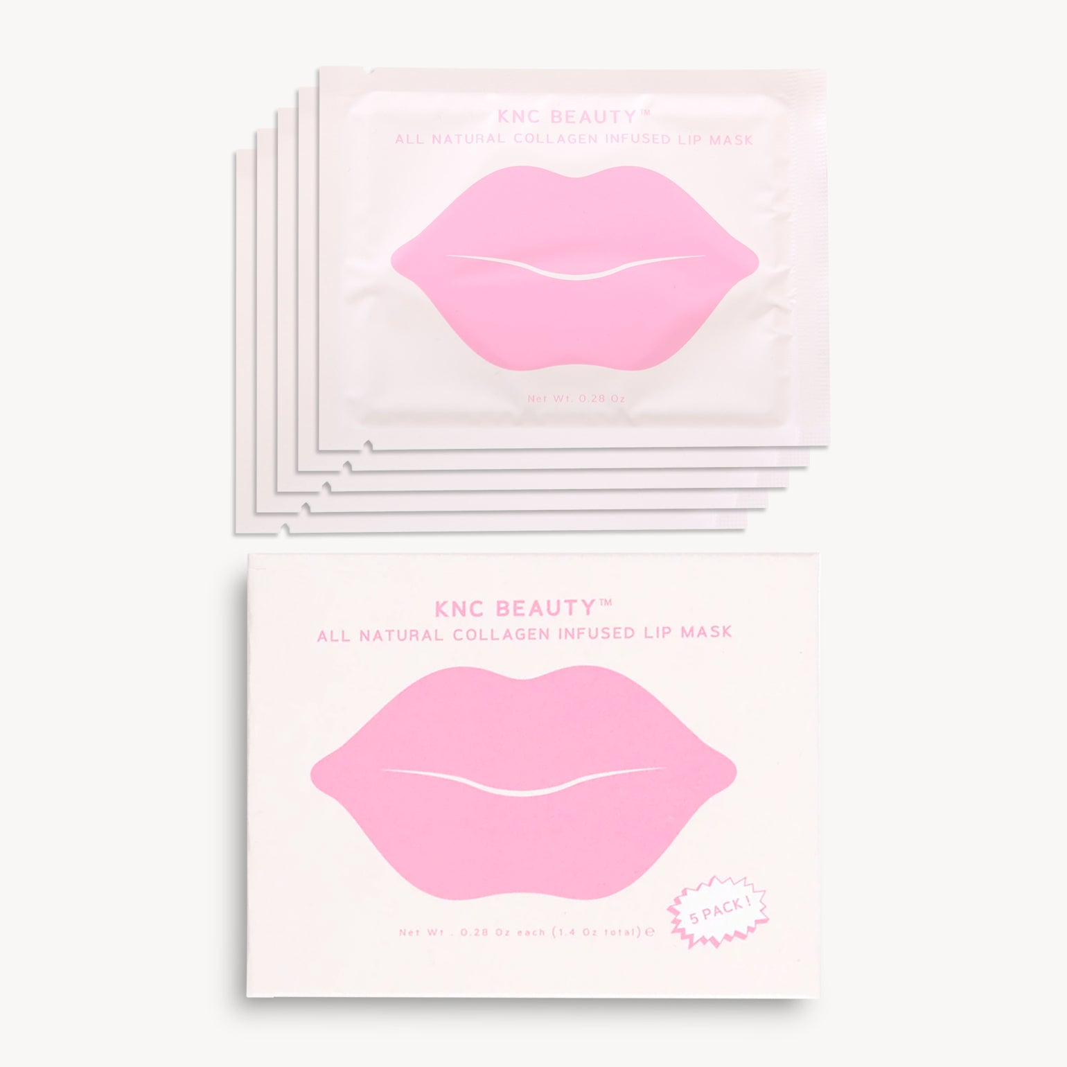 Masque lèvres repulpant infusé au collagène - KNC Beauty