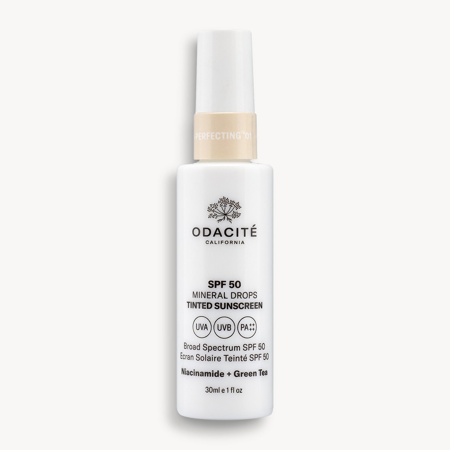 Minéral Drops Ecran Solaire Teinté SPF50 - Odacité - 01