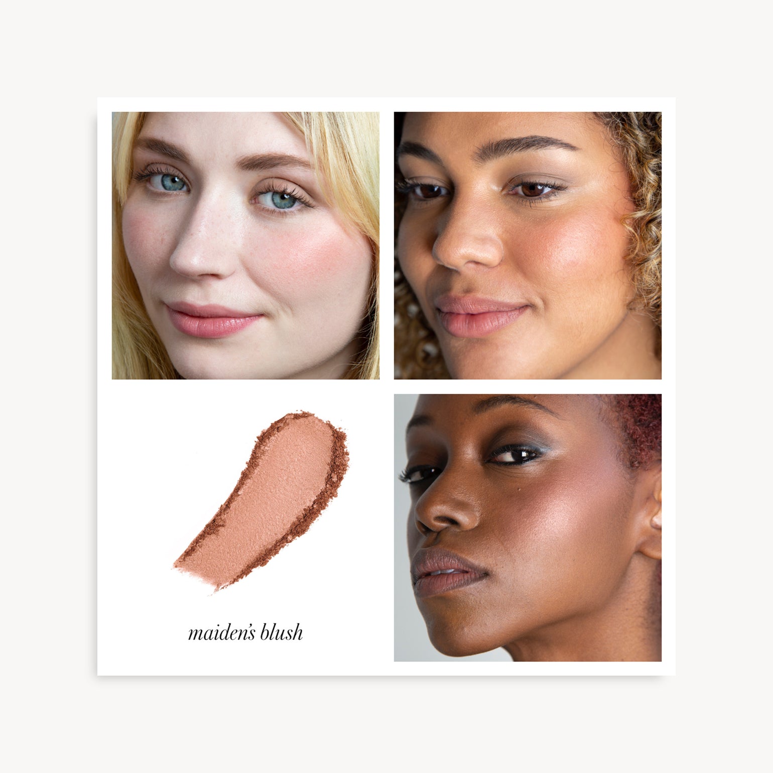 Recharge Blush Poudre Hydratant "Re" Dimension - RMS Beauty - Maiden's Blush