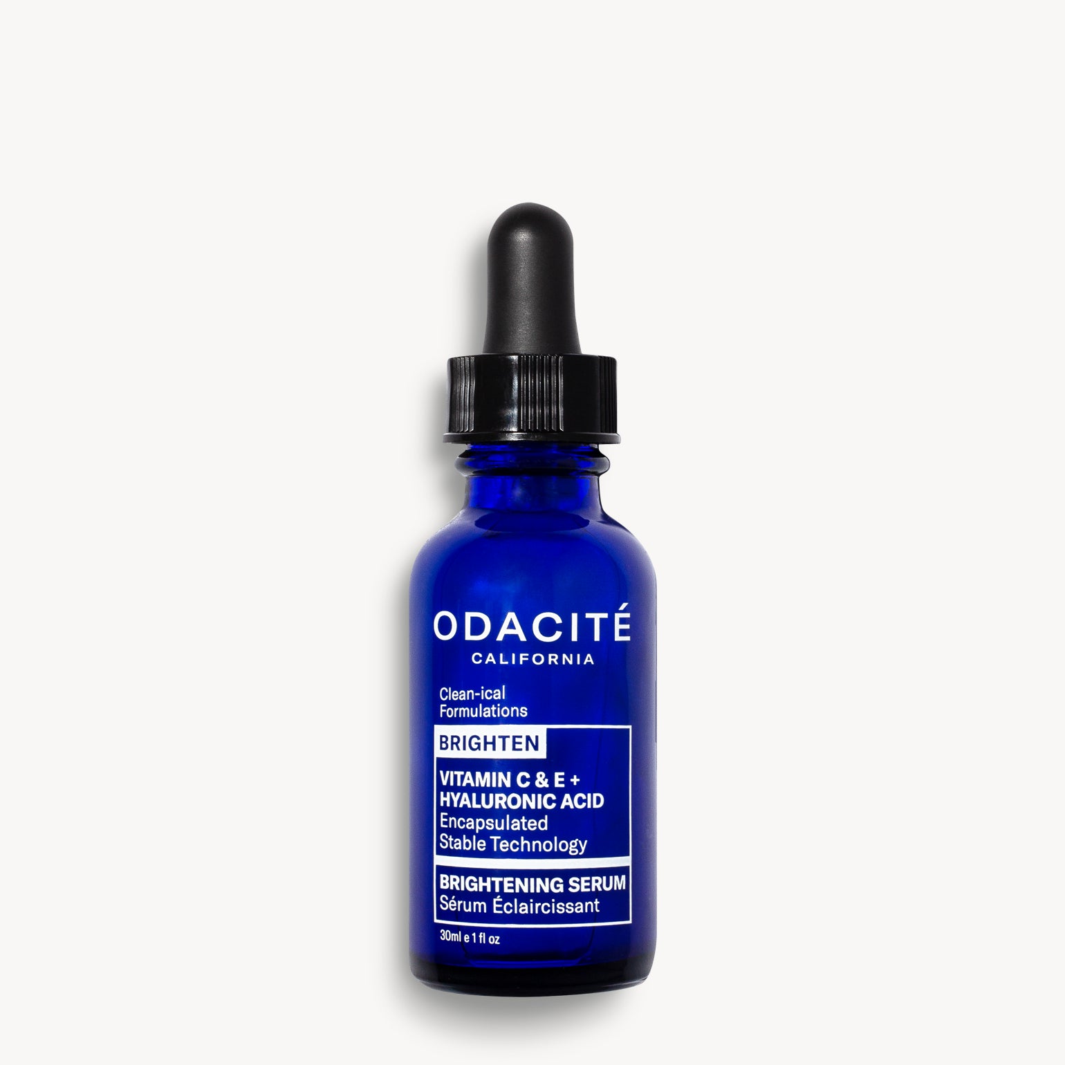 Sérum Eclaircissant - Vitamine C & E + Acide Hyaluronique - Odacité