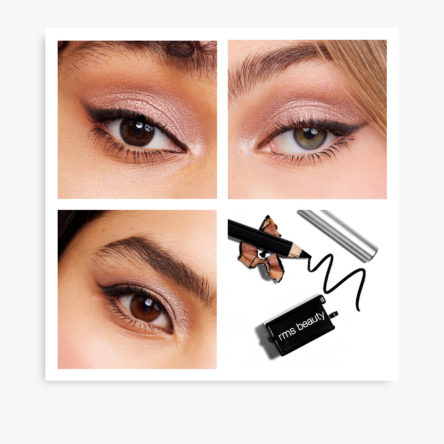 Straight Line Khol Eye Pencil - RMS Beauty - Black