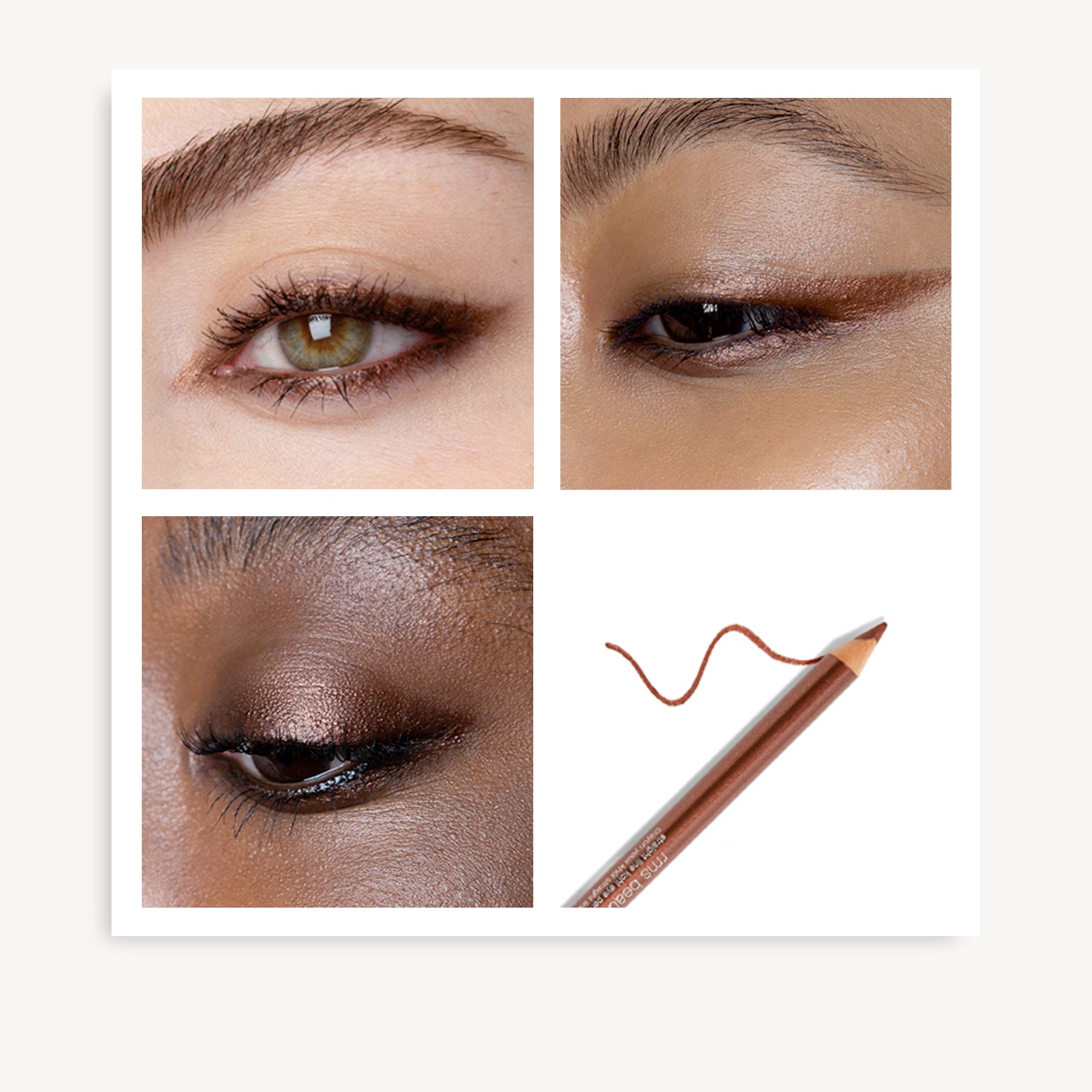 Straight Line Khol Eye Pencil - RMS Beauty - Bronze