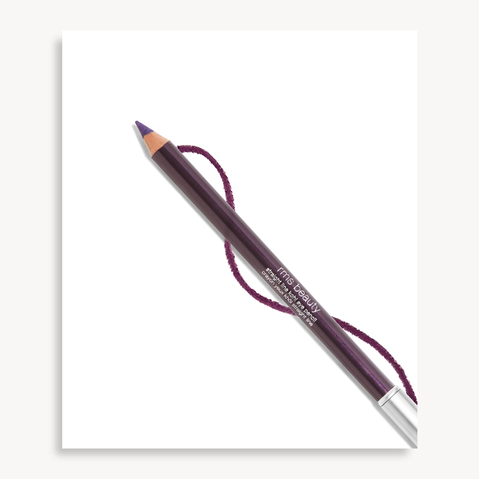 Straight Line Khol Eye Pencil - RMS Beauty - Plum