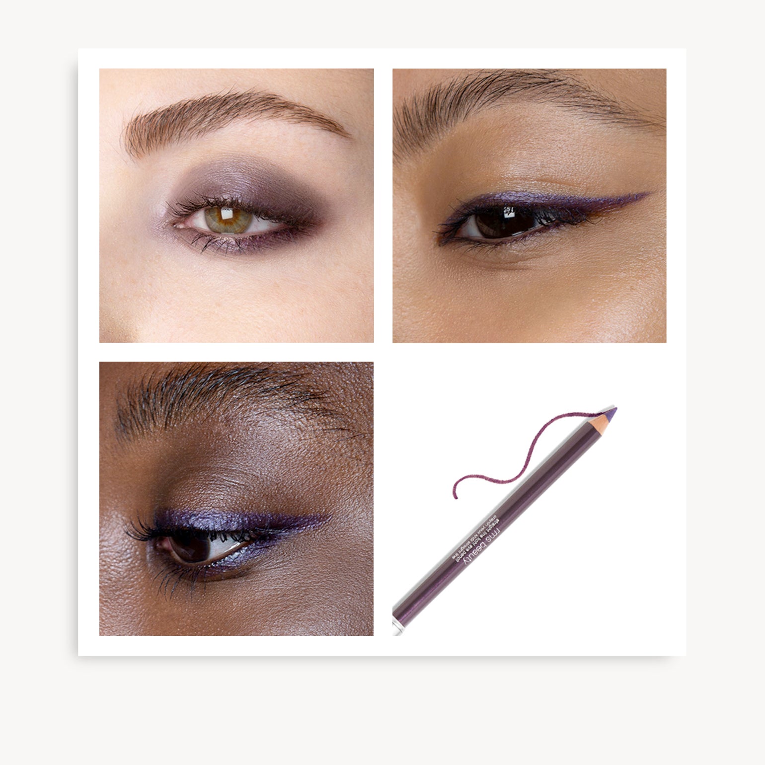 Straight Line Khol Eye Pencil - RMS Beauty - Plum