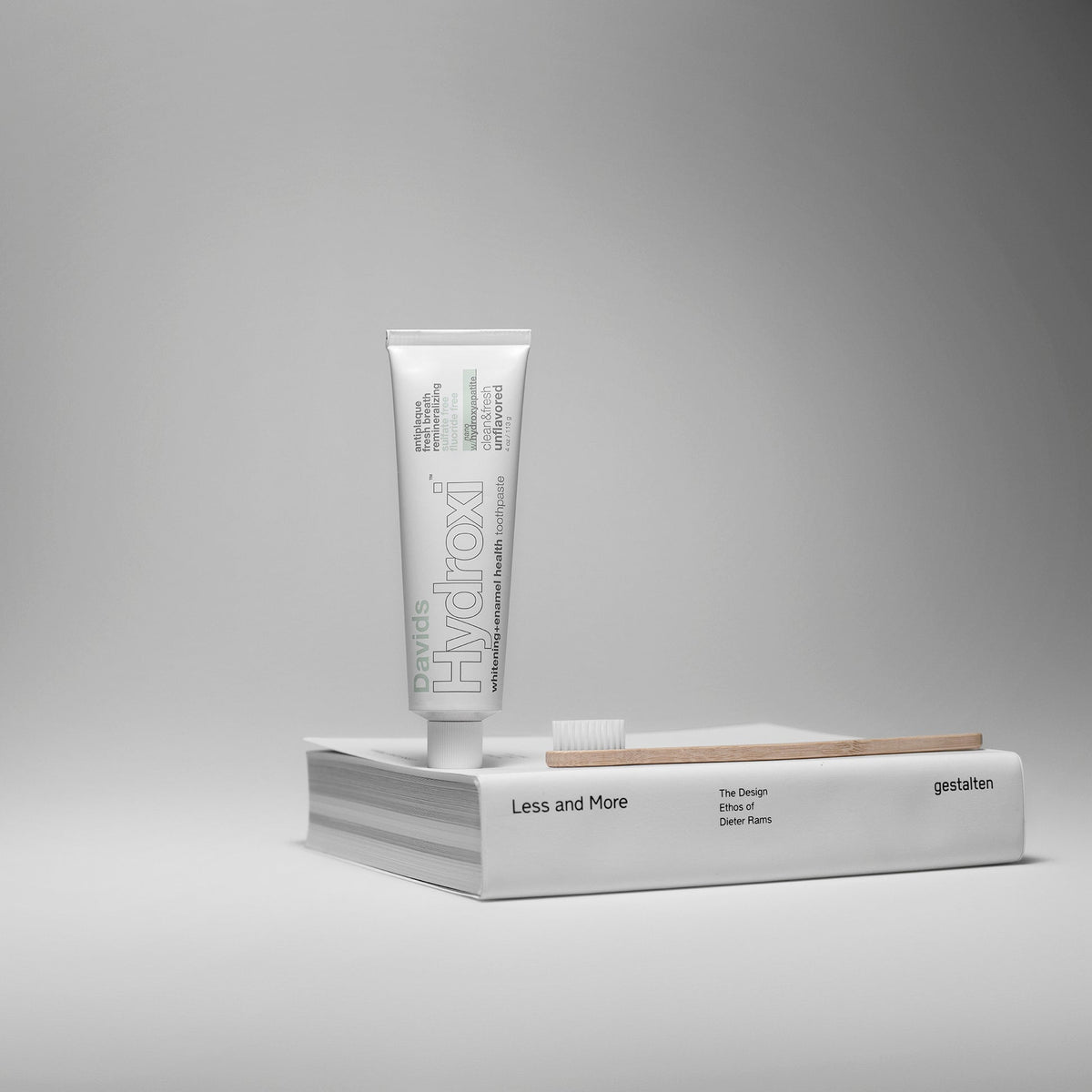 Dentifrice Naturel Premium Blanchissant pour Dents Sensibles - Sans parfum – Davids