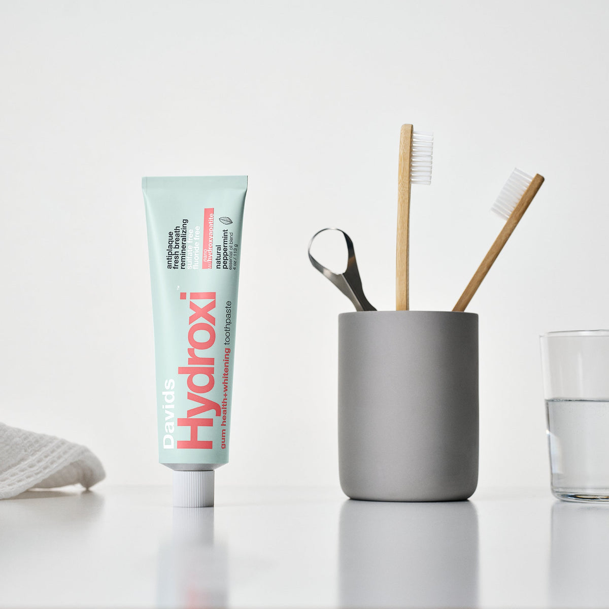 Dentifrice Naturel Premium Blanchissant Soin des Gencives - Menthe Poivrée