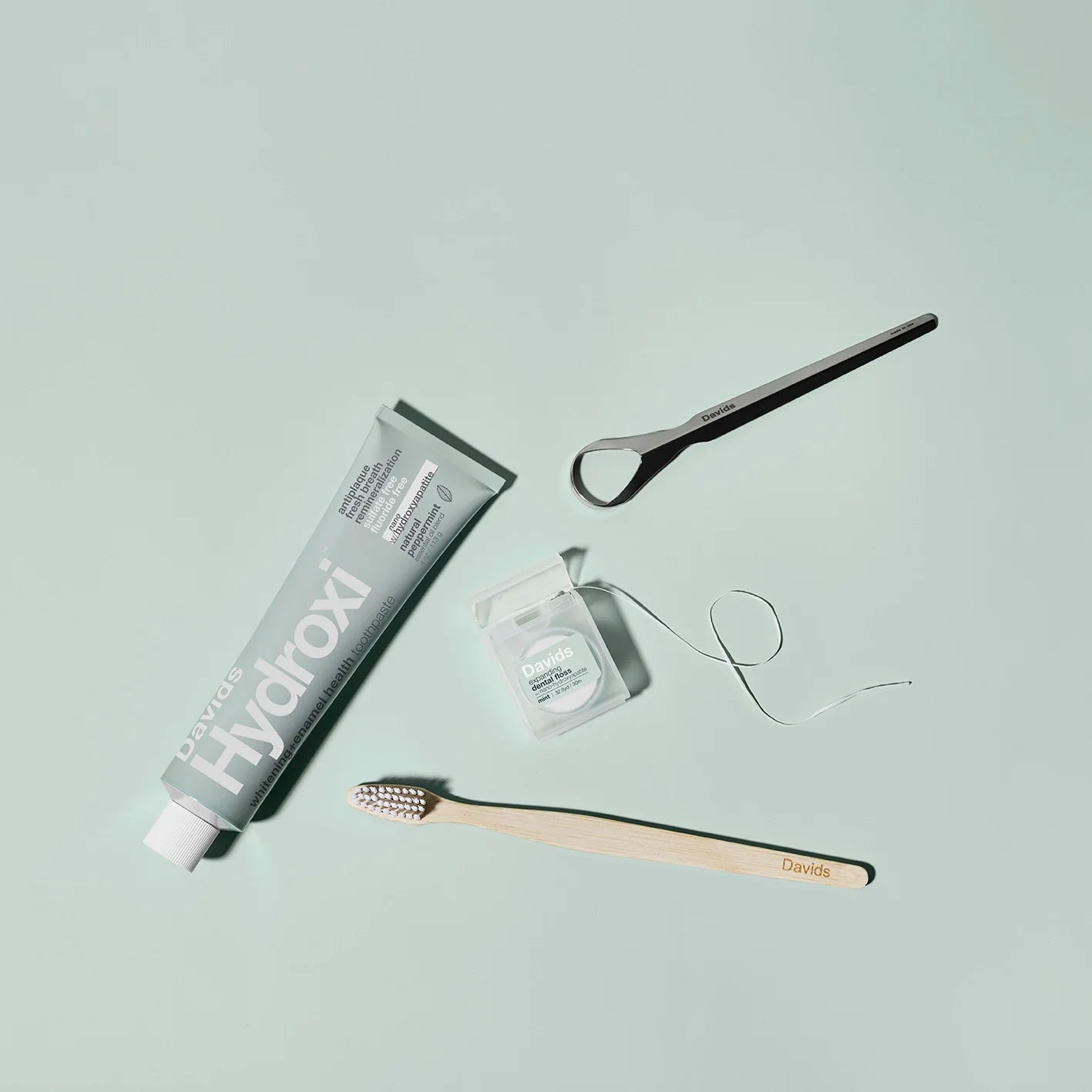 Dentifrice Premium Blanchissant Nano Hydroxyapatite - Menthe Poivrée – Davids
