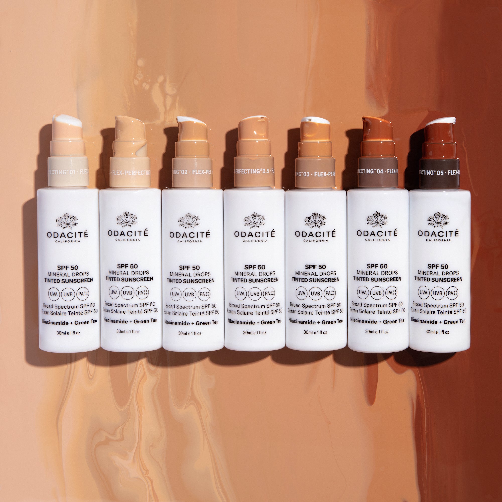 Minéral Drops Tinted Sunscreen SPF50 – Odacité