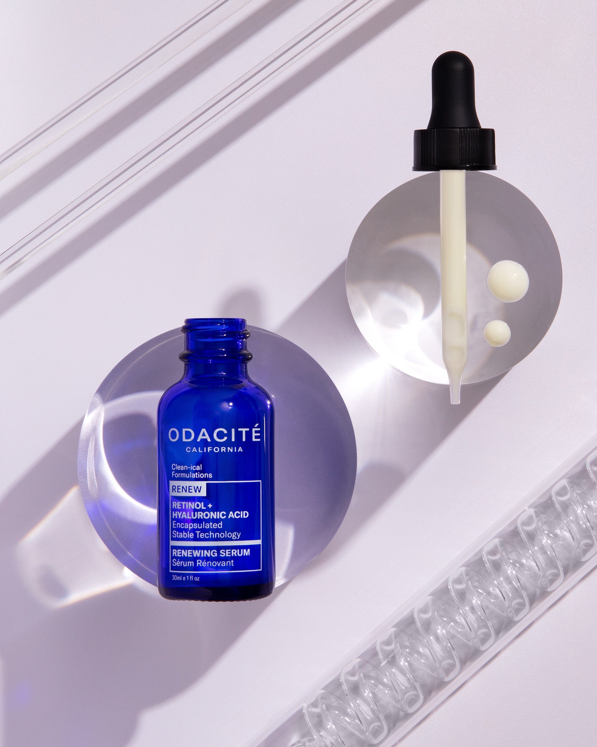 Renewing Serum - Retinol + Hyaluronic Acid – Odacité