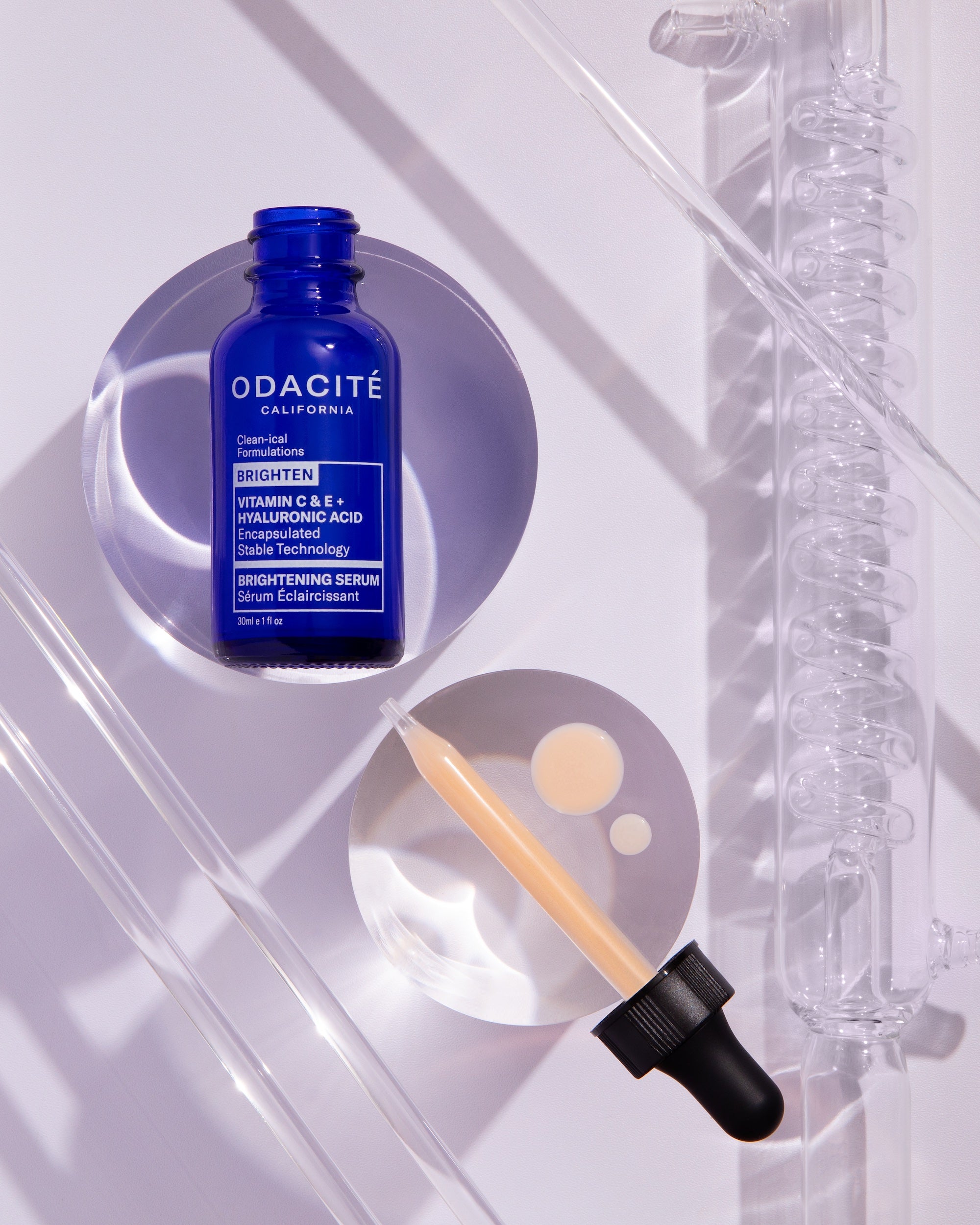 Brightening Serum - Vitamin C & E + Hyaluronic Acid – Odacité