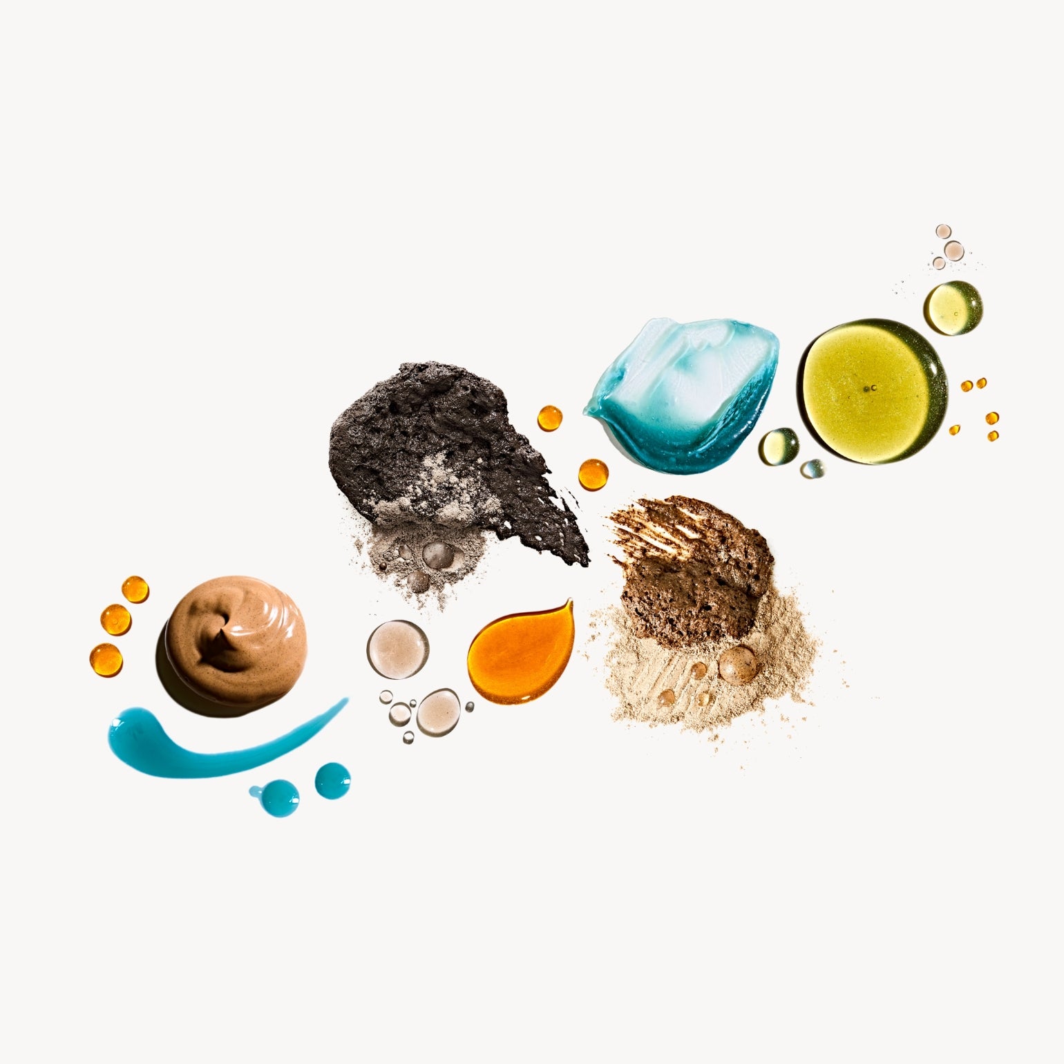 Swatch des textures de la chocolate box de may lindstrom